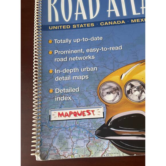 Vintage Road Master 2006 Large Scale Road Atlas - United States, Canada, Mexico - Picture 3 of 13